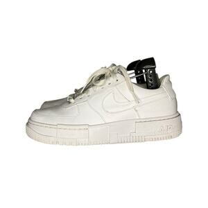 Womens Nike Air Force 1 Pixel 'Triple White' Sneakers Size 9